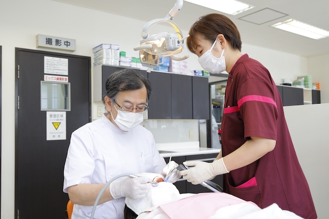 治療の様子