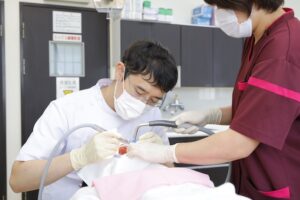 治療の様子